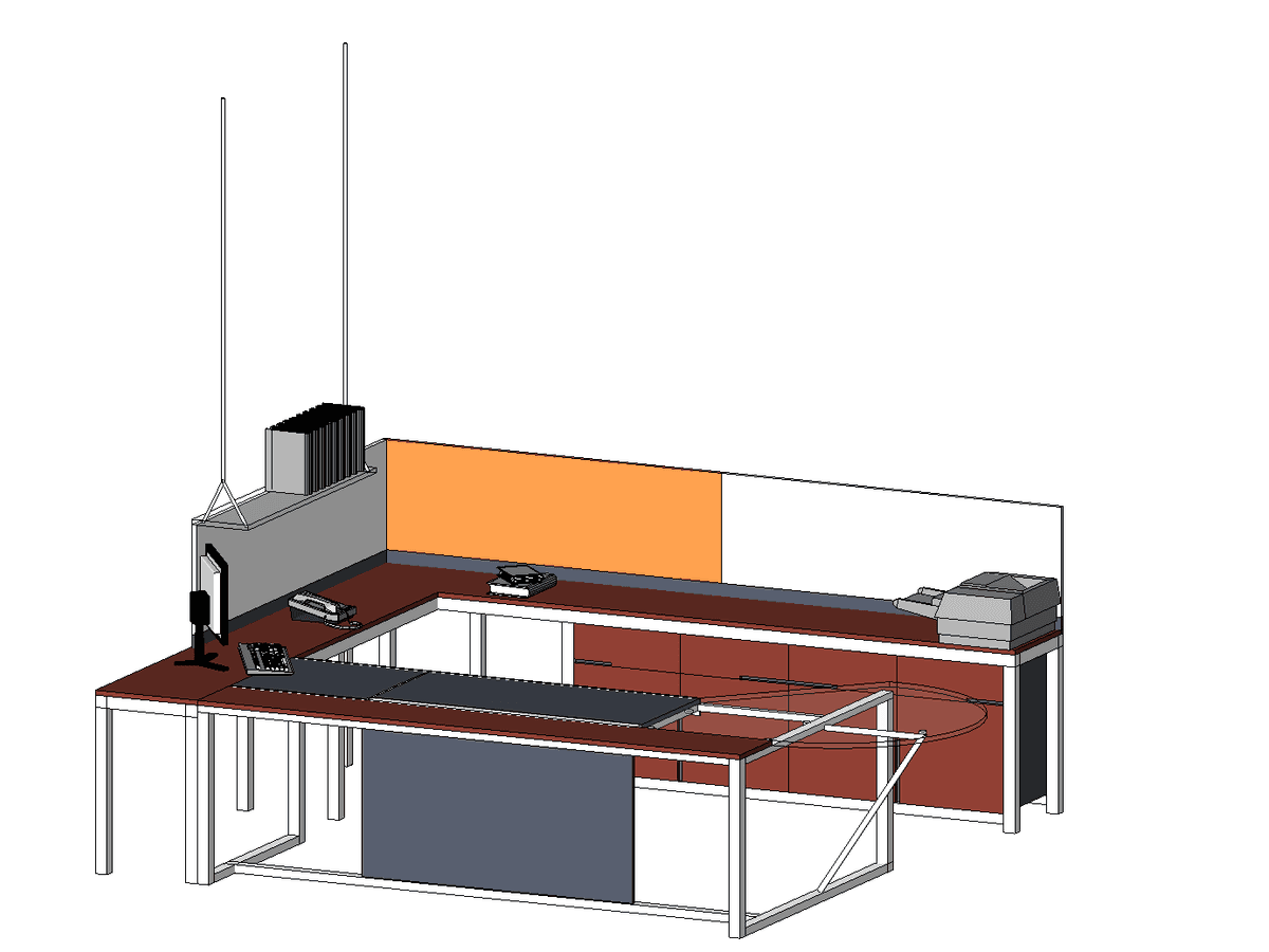 Md Room Table — Revit Family