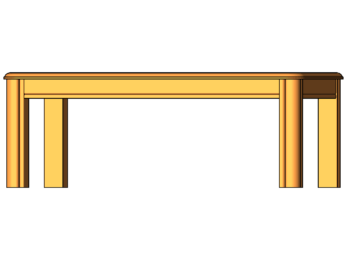 Occasional Table — Revit Family