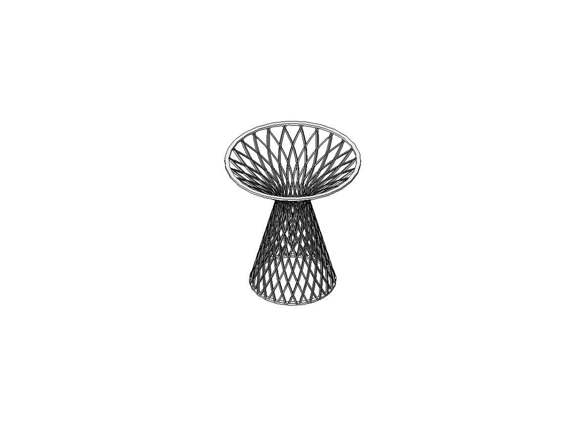 Steelcase Coalesse Emu Heaven Seating Pouf — Revit Family