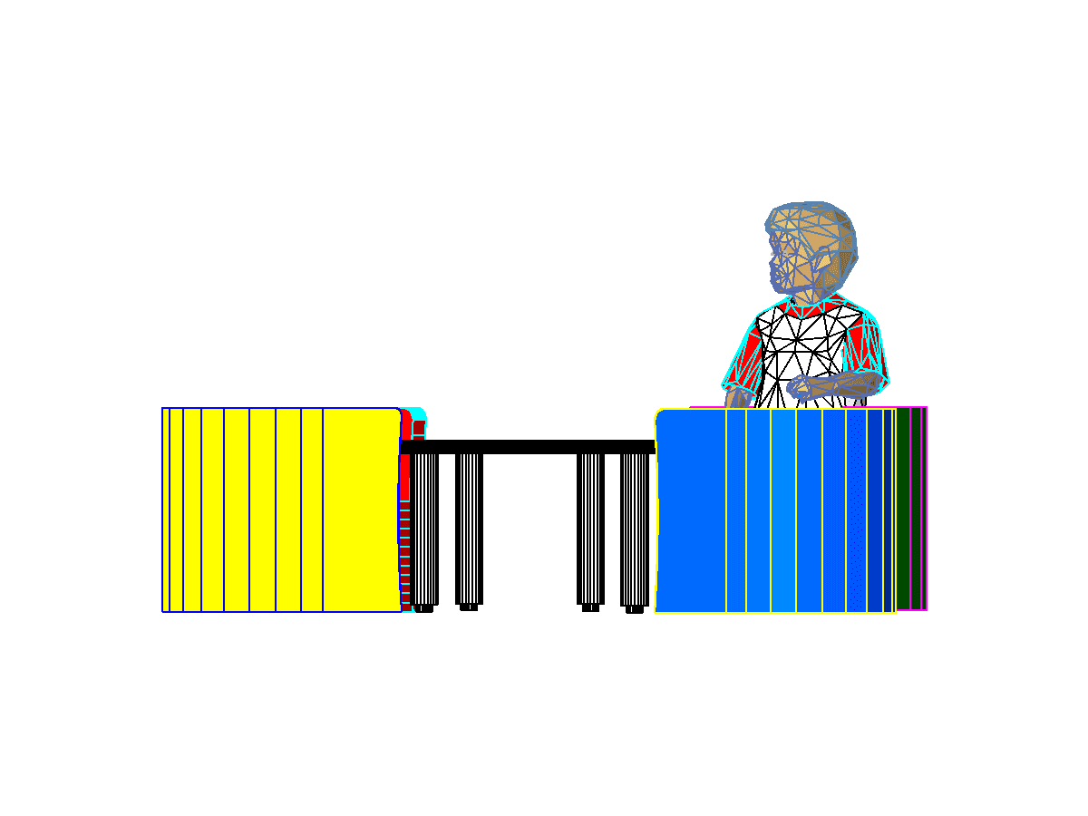 TABLE End ARMCHAIR FOR BABY — Revit Family