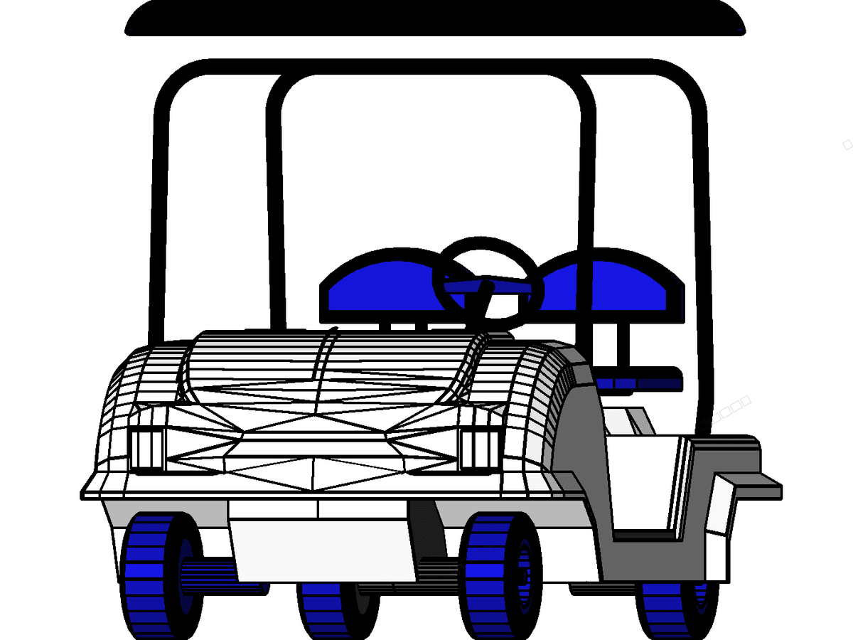 Golf Cart — Revit Family