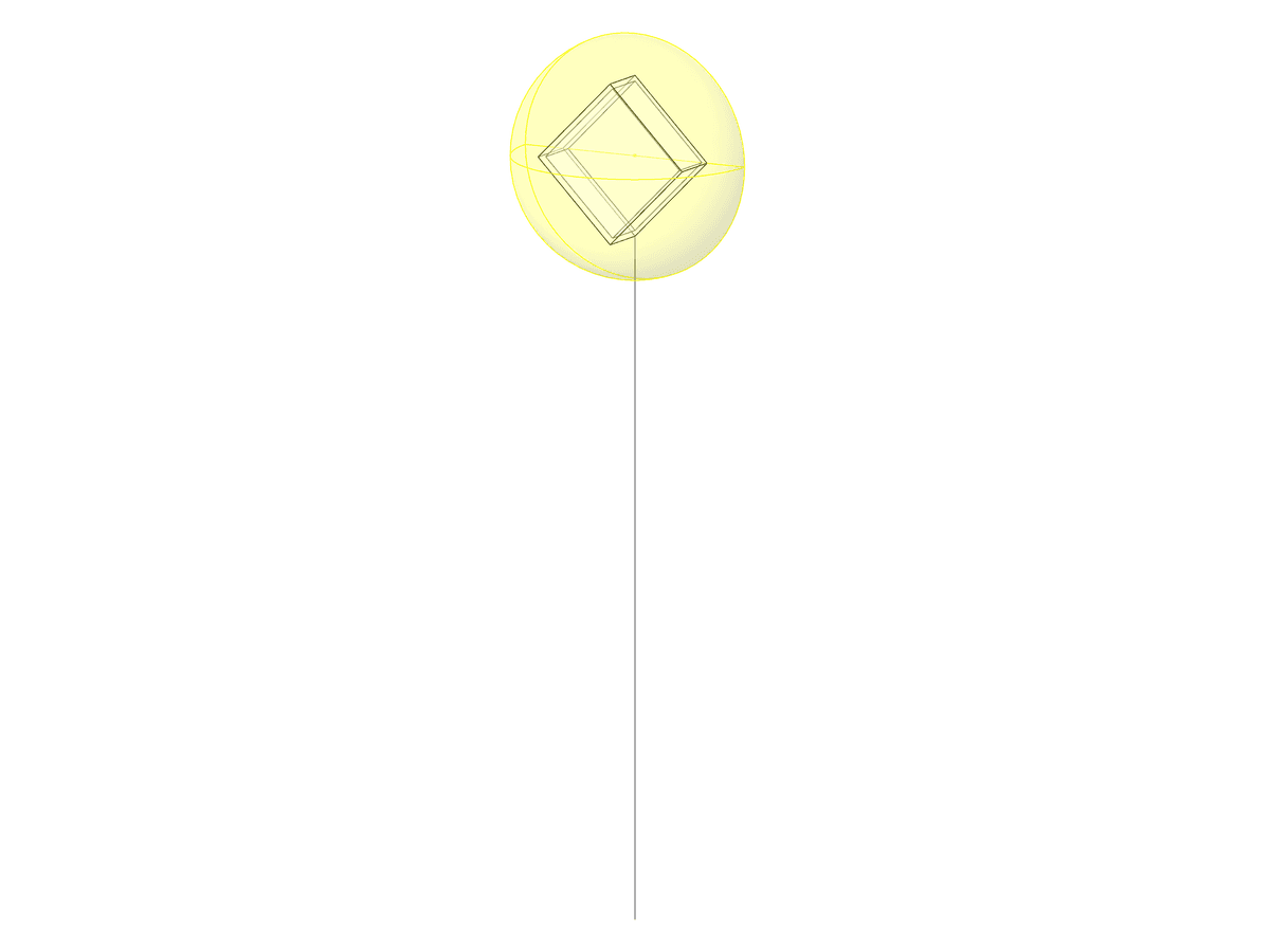 Lighting Luminaria Para Muro En Forma De Rombo — Revit Family