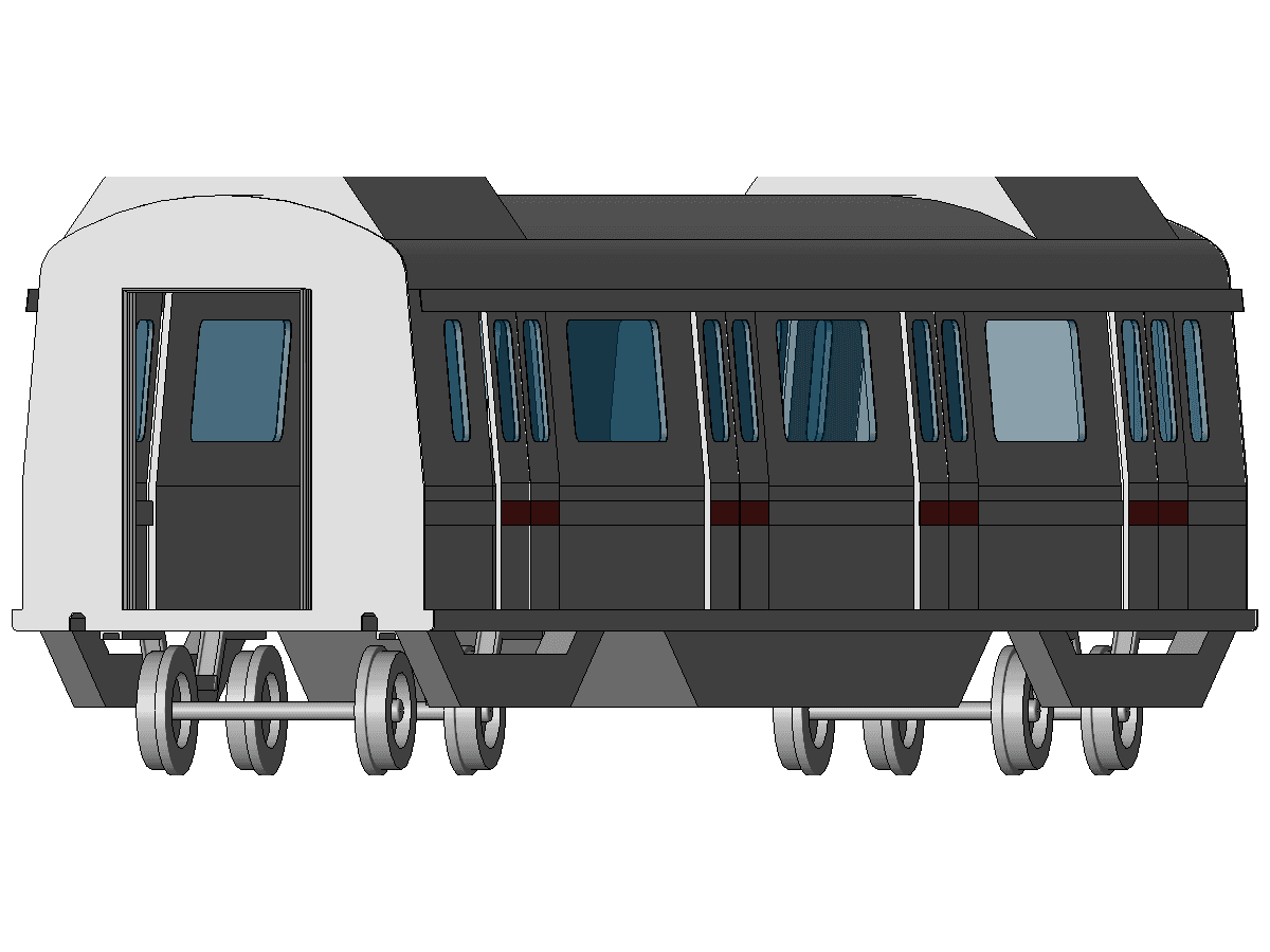 Metro Coach — Revit Family