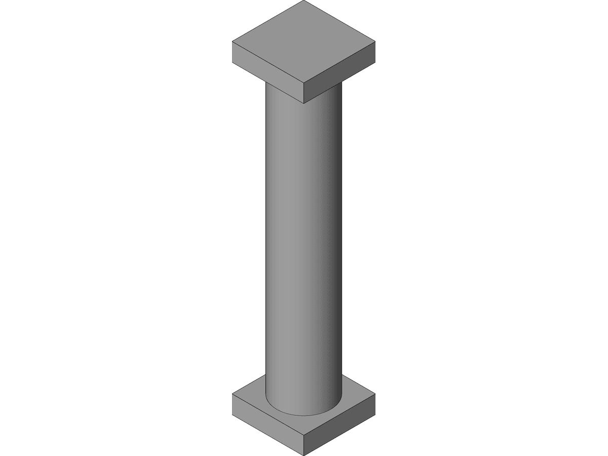 Column 2 — Decorative Column Revit Family