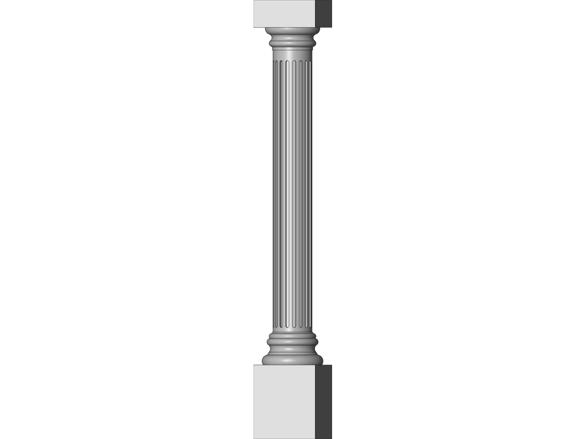 Column 3 — Decorative Column Revit Family