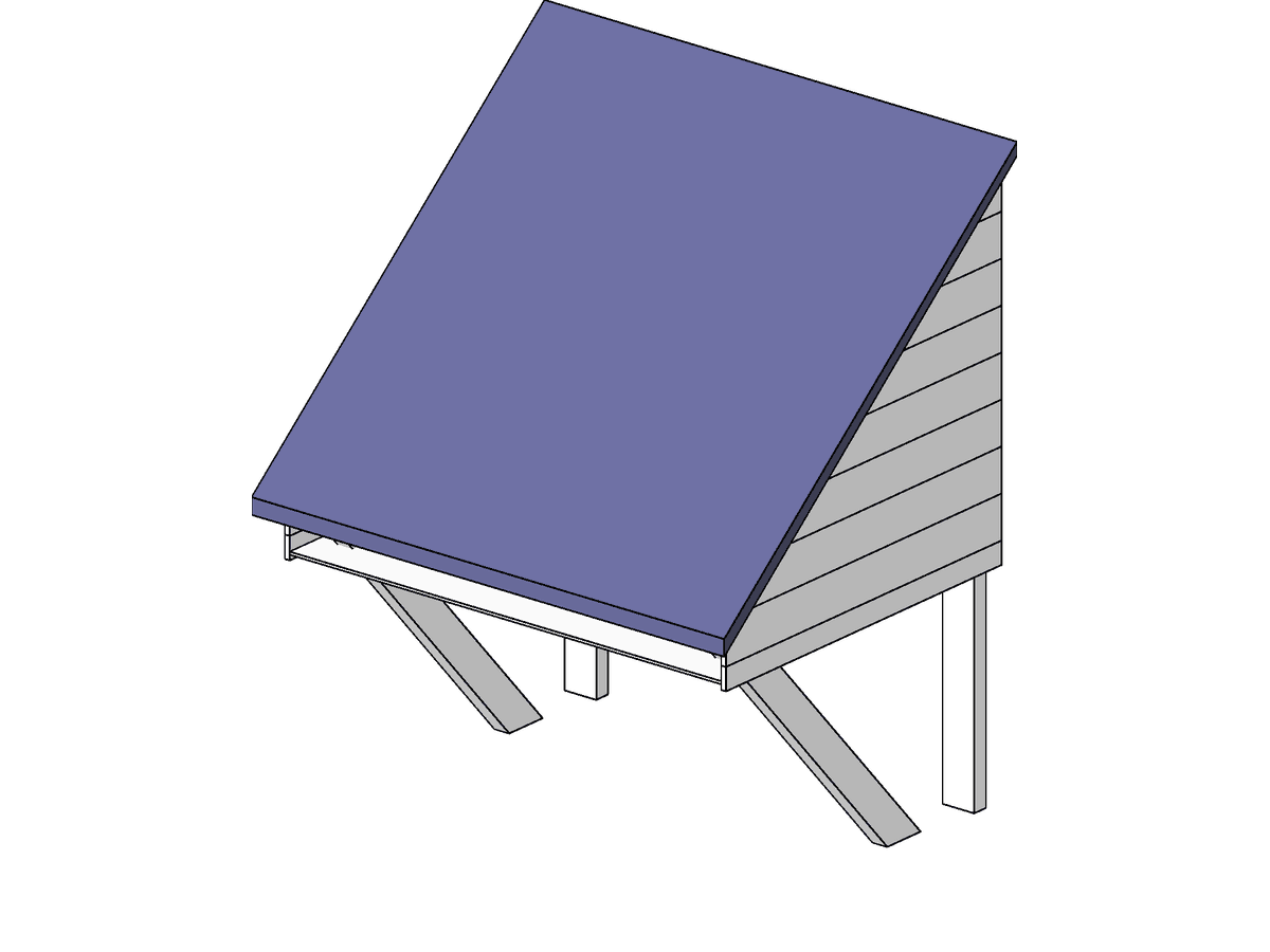 Domestic Porch 2 — Decorative Column Revit Family