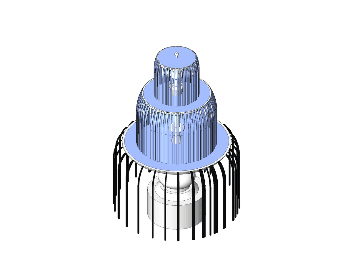 Fountain 7 — Revit Family