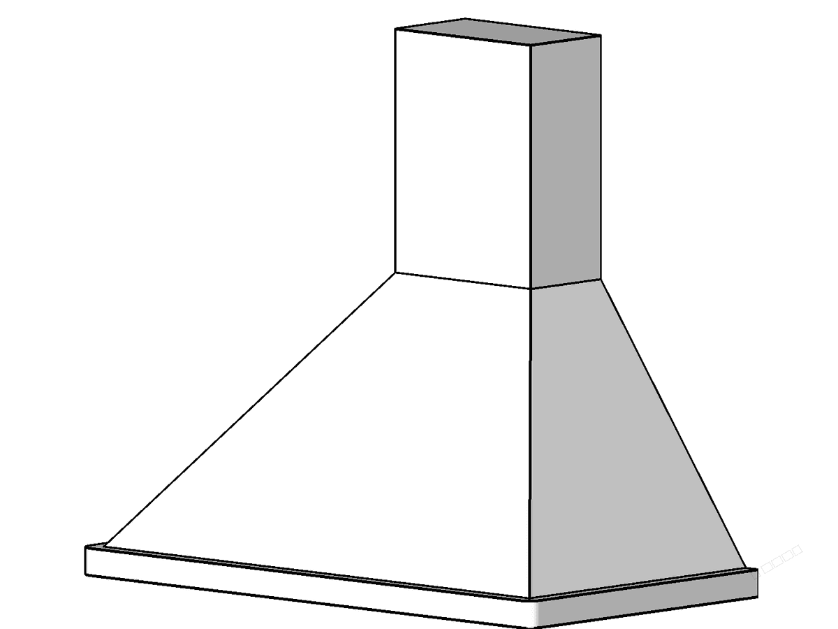 Exhaust Hood 2 — Revit Family