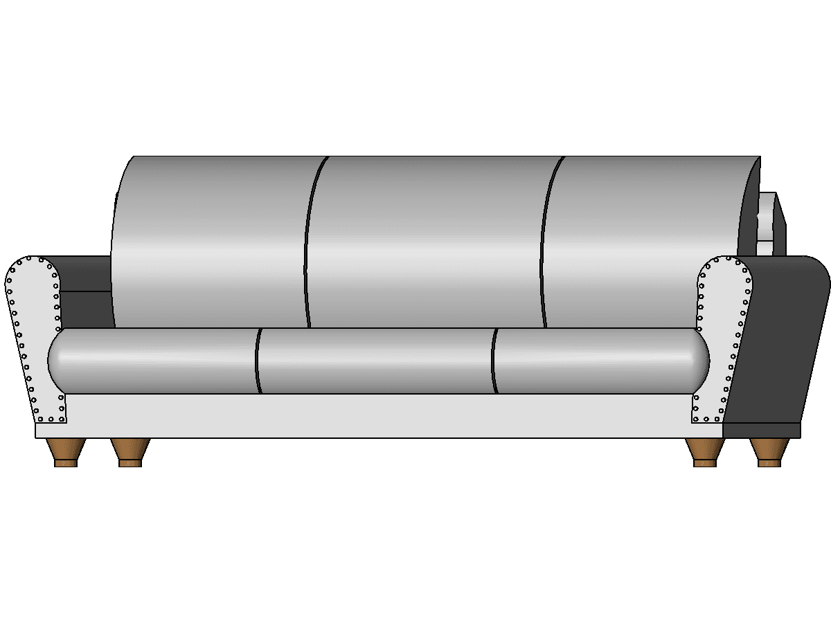 Sofa 3 — Revit Family