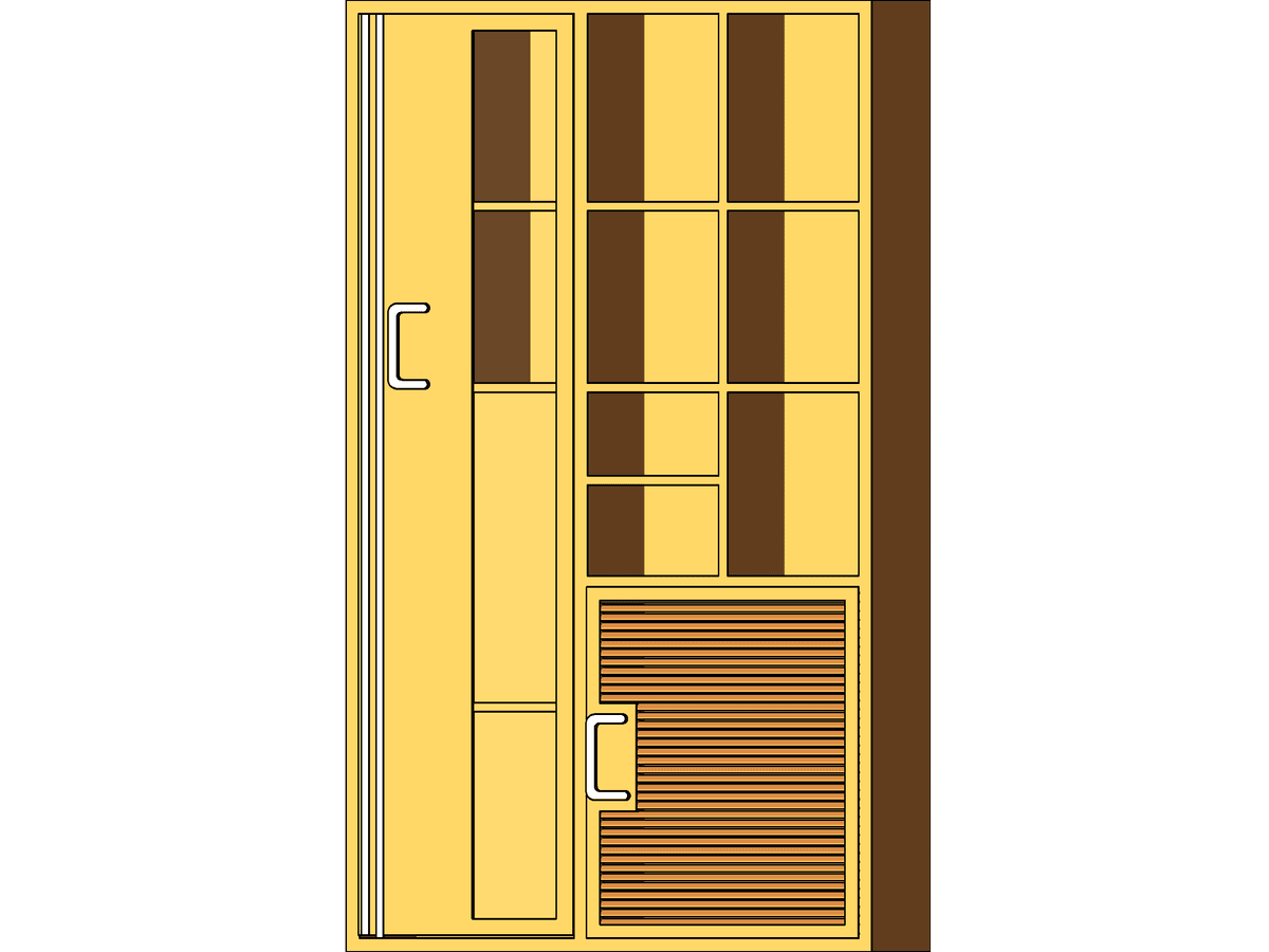 WALL DROBE 2 — Revit Family