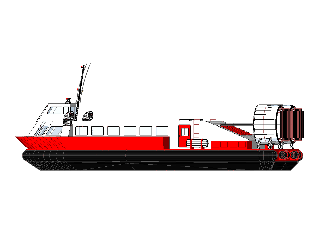 Hovercraft PA1 88 — Revit Family