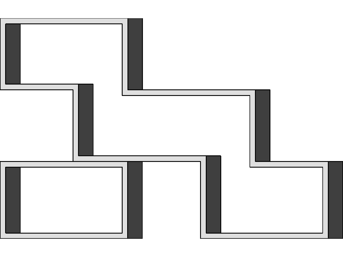 Bookshelf Can Be Partition Wall — Revit Family