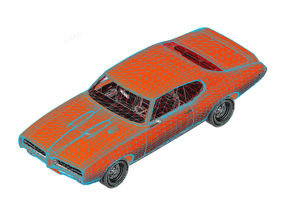 1 1971 GTO THE GUDGE — Revit Family