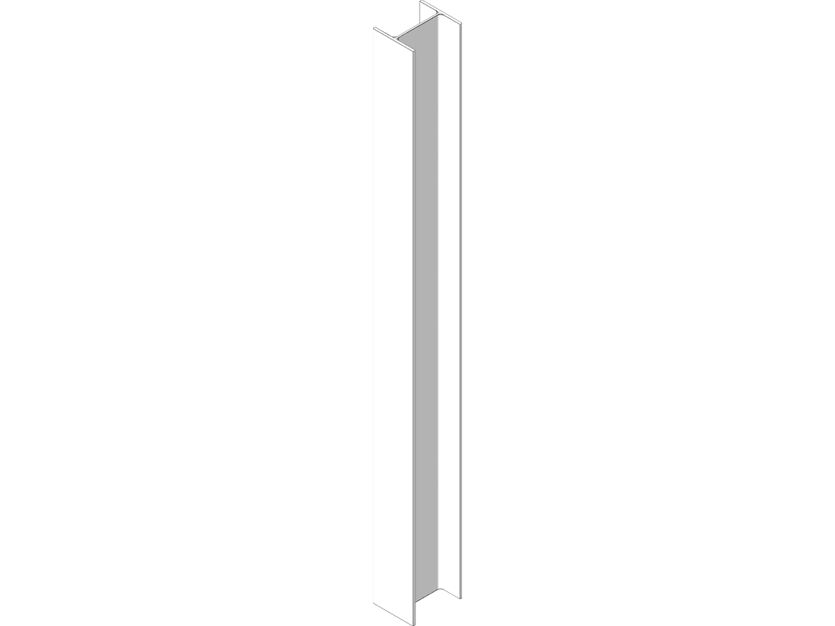 M W Wide Flange Column — Steel Column Revit Family