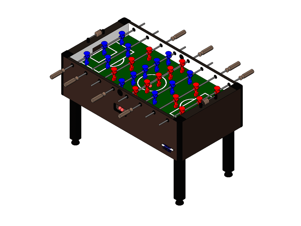 Foosball Table — Revit Family
