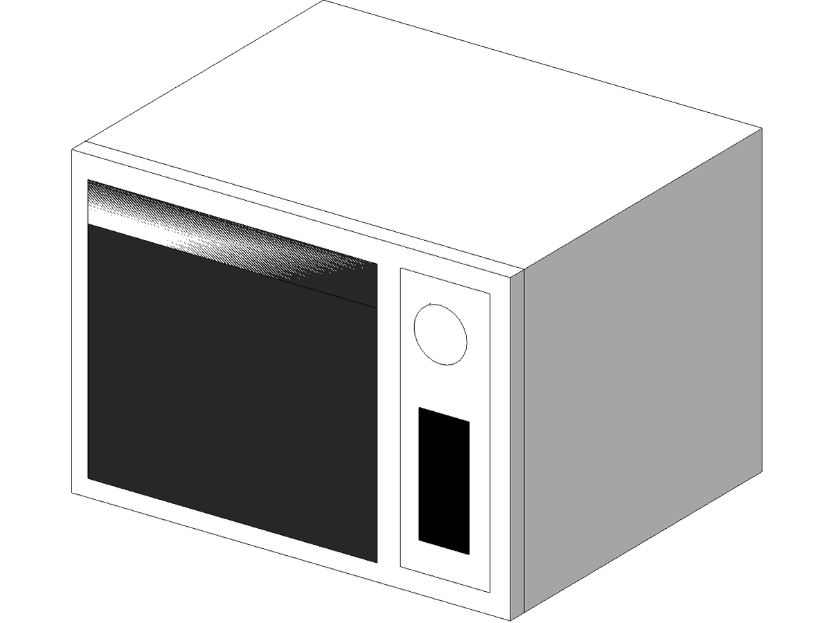 Microwave 170 — Revit Family