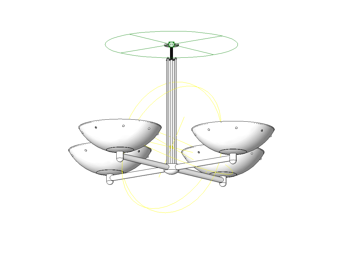 CC1051 Chandelier — Revit Family