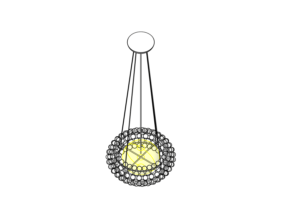 Foscarini Caboche Medium — Revit Family