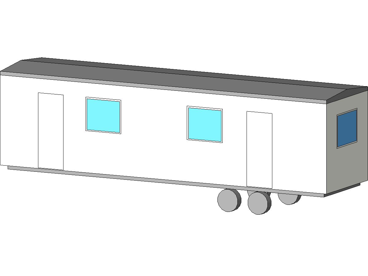 M Construction Trailer — Revit Family