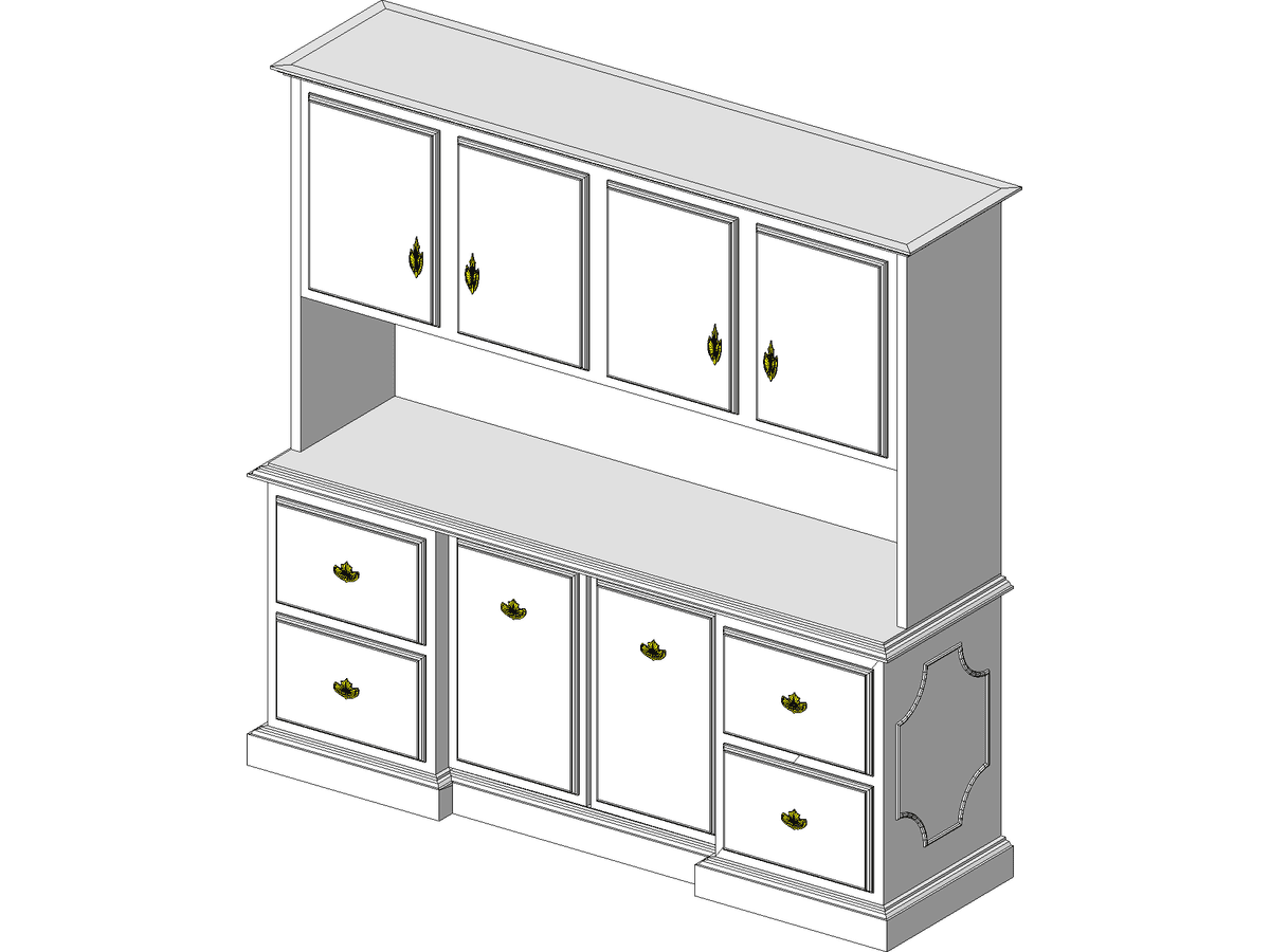 Credenza — Revit Family