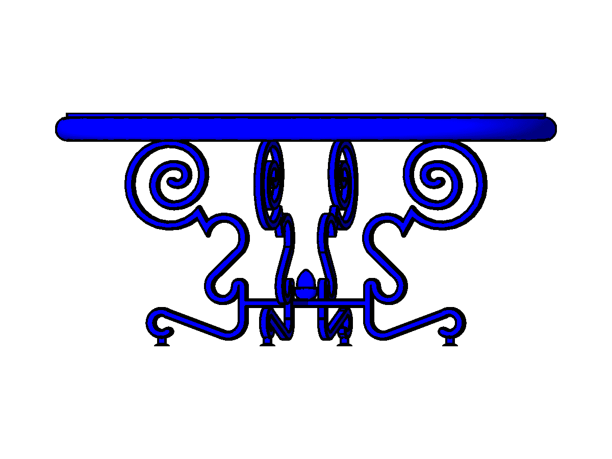 Hospotality Table — Revit Family