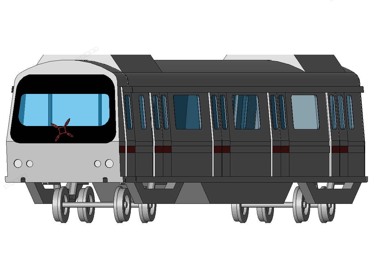 Metro Driver Coach — Revit Family
