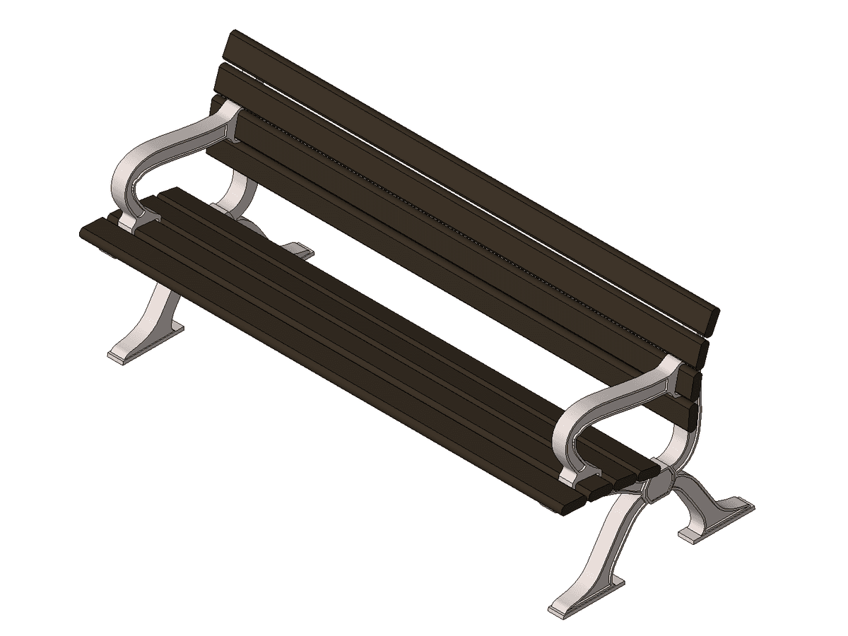 Benches Maglin MLB100AW — Revit Family