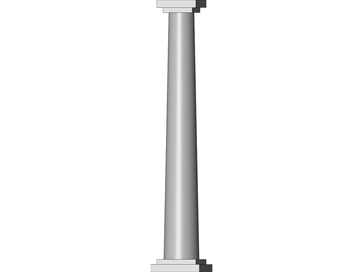 Conical Column — Decorative Column Revit Family
