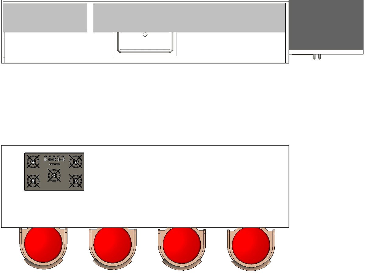Kitchen 3 — Kitchen Unit Revit Family