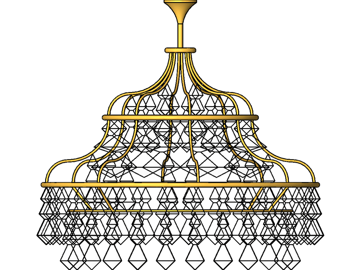 Chandelier — Revit Family