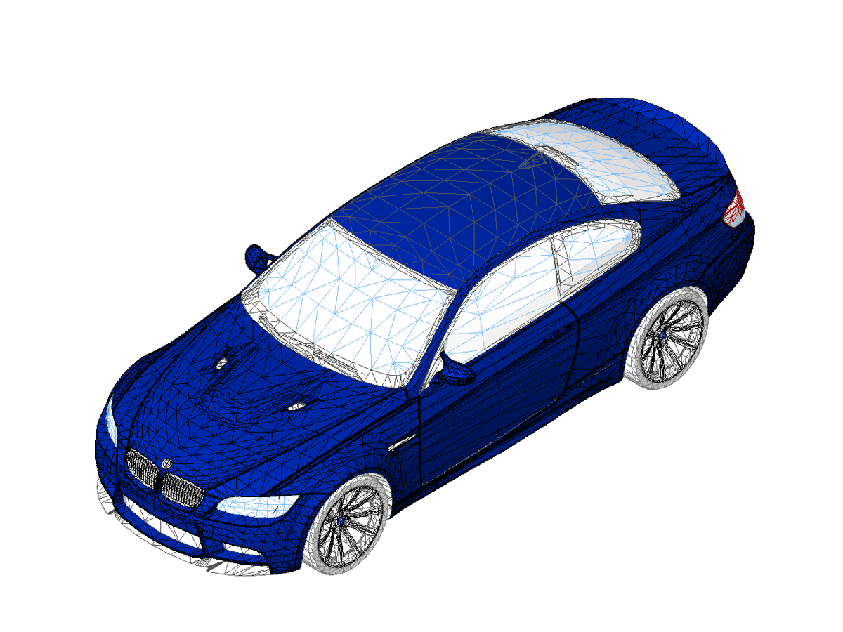 BMW M3 2010 COUPE Car Automobile Vehicle — Revit Family