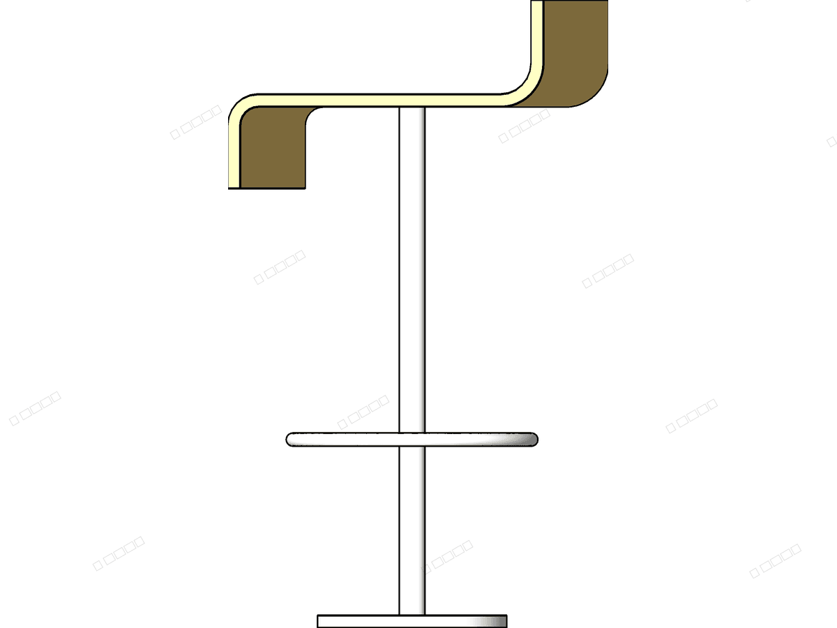 Bimbandit.com241 Barstoolstivi — Revit Family