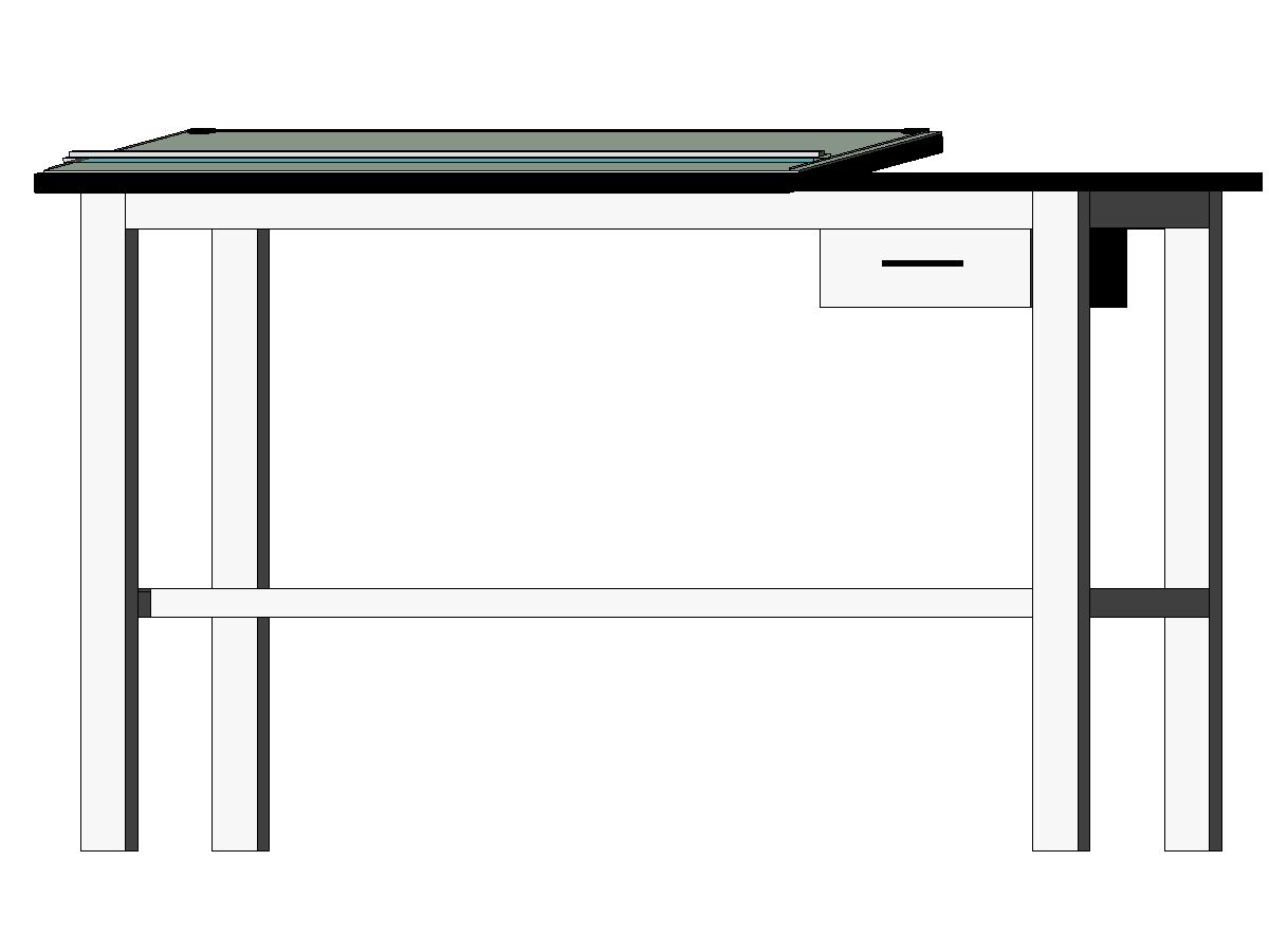 Bimbandit.com236 Architectsdraftingtabledesk — Revit Family