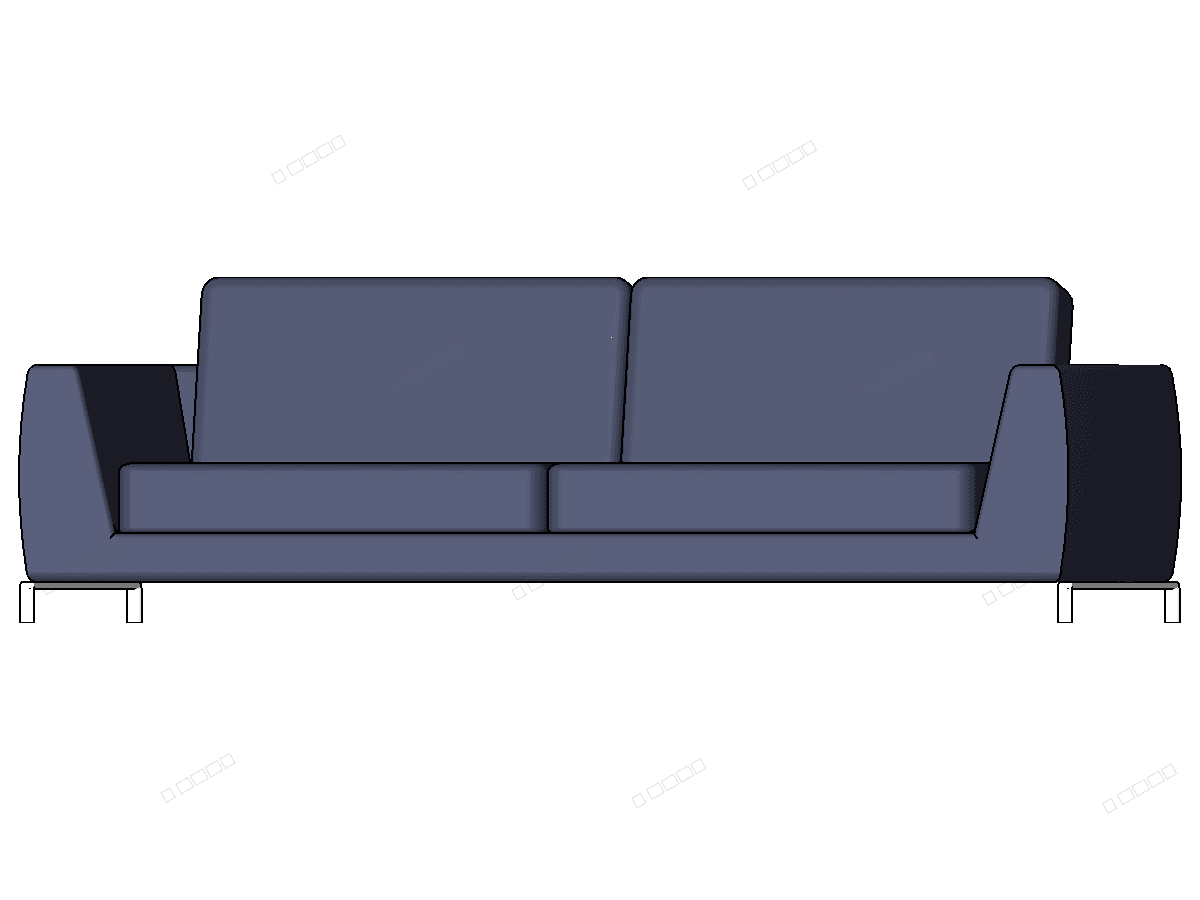 Bimbandit.com014 B&b Italia Ray — Revit Family