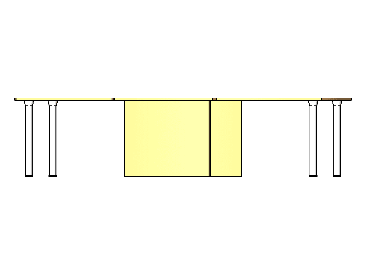 Table Meeting Large — Revit Family