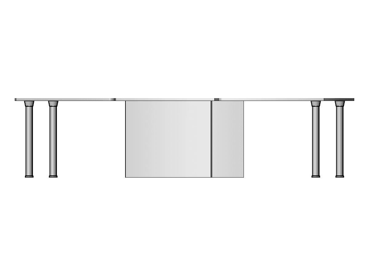 Table Meeting Large 2 — Revit Family