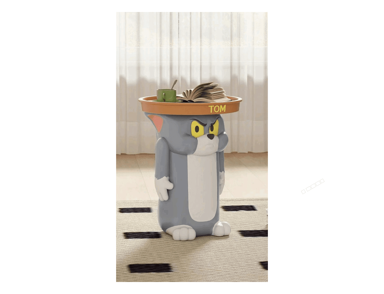 Cartoon Cat Side Table — 3ds Max Model