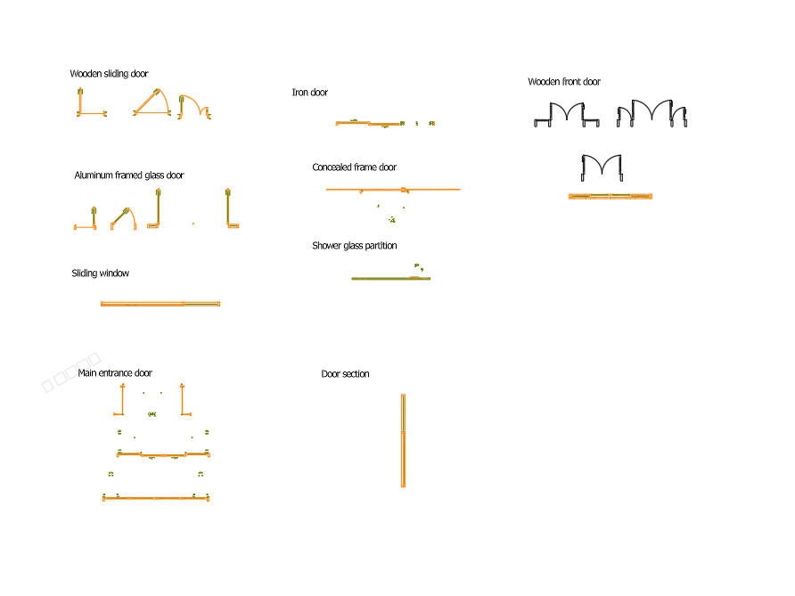 Doors — Dynamic AutoCAD Blocks