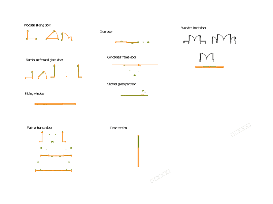 Doors — Dynamic AutoCAD Blocks