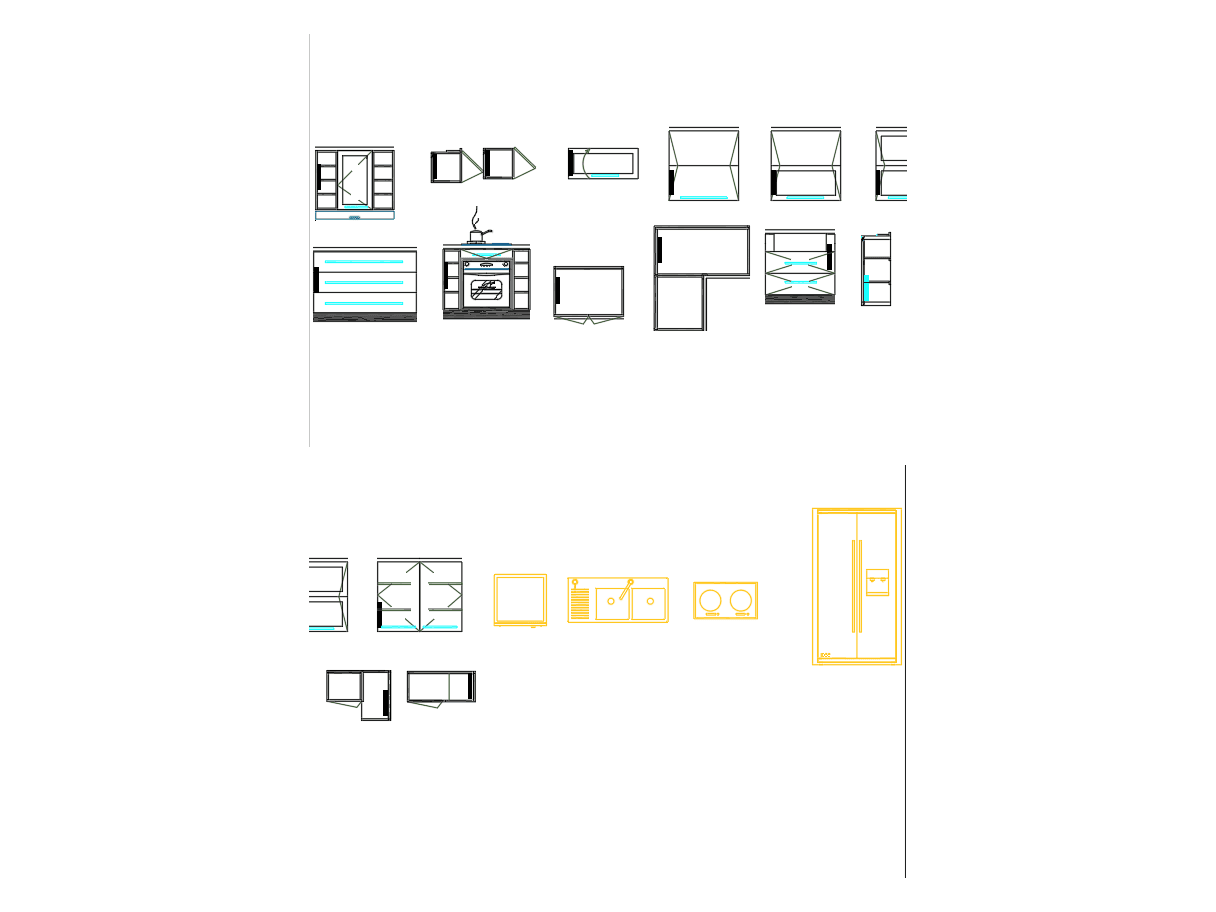 Kitchen Units — Dynamic AutoCAD Blocks