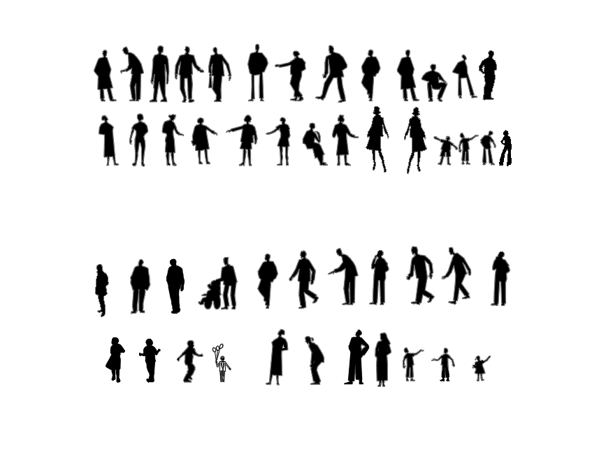 People — Starter Set — AutoCAD Blocks