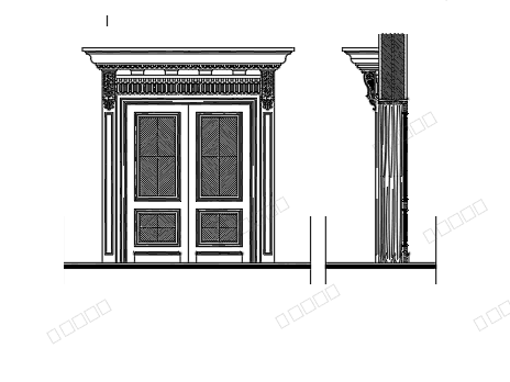 Premium Door Elevations — AutoCAD Blocks