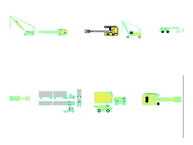 Premium Trucks — AutoCAD Blocks